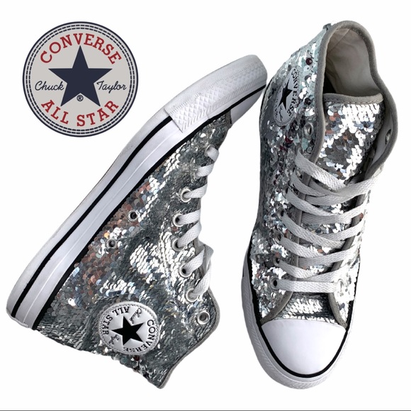 converse all star sequin high tops